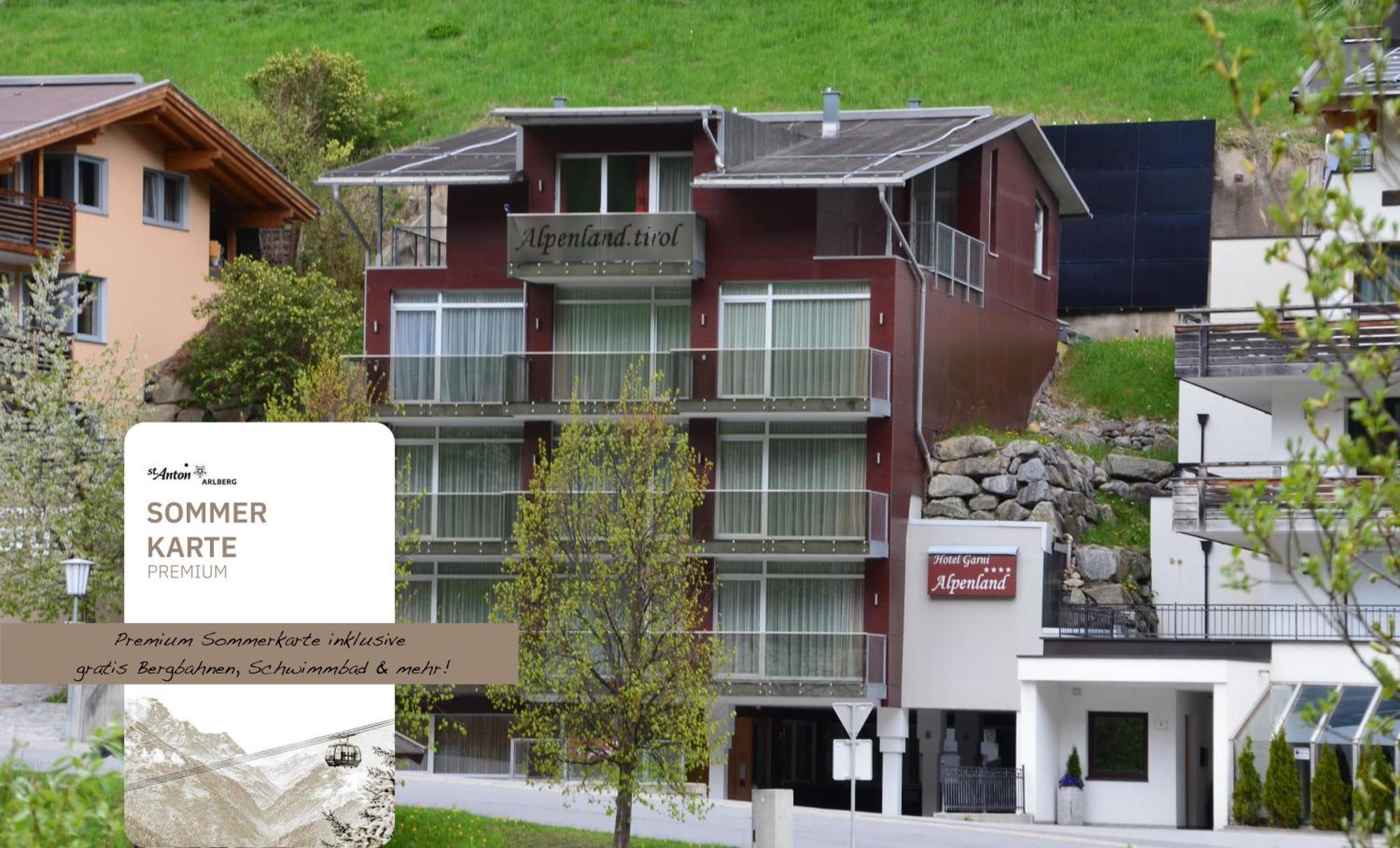 Hotel Alpenland St. Anton am Arlberg Exterior foto